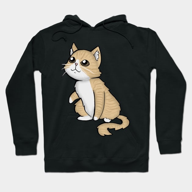 Stray Kitties Polka02 Hoodie by zacksmithart